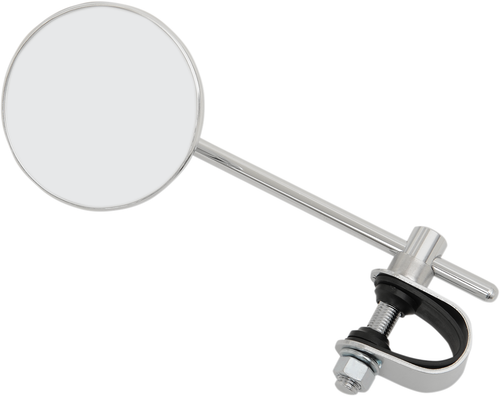 EMGO - 20-06816 - Mirror - Side View - Round - Chrome - 6" Stem - Left/Right - Each