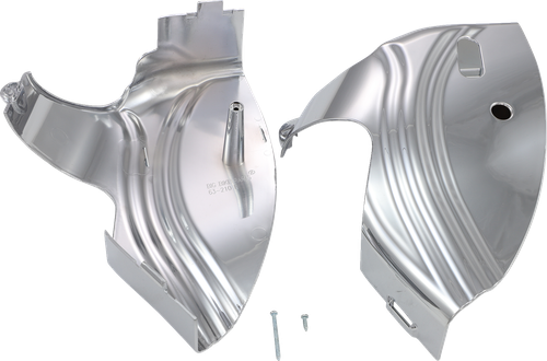 SHOW CHROME - 63-210 - Neck Covers - '09-'17 Yamaha V Star 950 Tourer, V Star 950, 950 V-Star