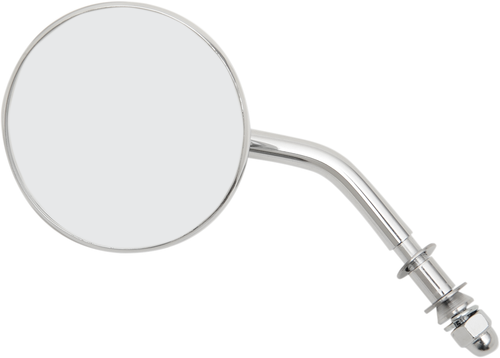 EMGO - 20-06817 - Mirror - Side View - Round - Chrome - 3" Stem - Left/Right - Each