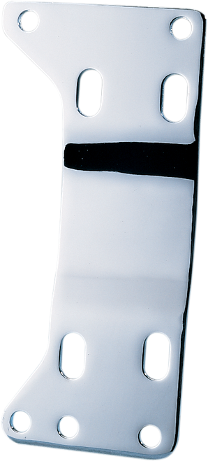DRAG SPECIALTIES - DS-243621 - Chrome Transmission Mounting Plate - '86-'99 Harley-Davidson Softail Heritage Classic FLSTC, Heritage Softail Nostalgia