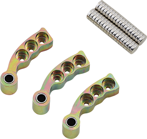 BIKEMAN PERFORMANCE - 05-GSW-3548-3 - Goldstar Magnetic Adjustable Clutch Weights - '13-'19 Ski-Doo MX-Z 1200  Blizzard 4-TEC w/129" Track