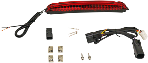 CUSTOM DYNAMICS - CD-LR-01-R - Luggage Rack Light Bar - Red