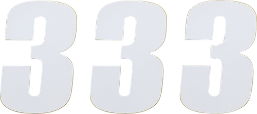 MOOSE OFFROAD - 4310-0653 - Vinyl Race Numbers
