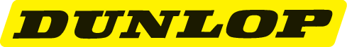 FACTORY EFFEX - 04-2669 - Logo Decals - DUNLOP - Yellow - 5 Pack