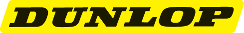 FACTORY EFFEX - 04-2669 - Logo Decals - DUNLOP - Yellow - 5 Pack