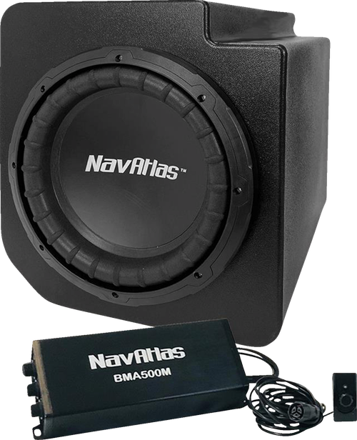 NAVATLAS - NRAN10BPK - Under Seat Subwoofer - '22-'23 Polaris Ranger Crew XP 1000 NorthStar Edition Trail Boss, Ranger Crew XP 1000 NorthStar Big Game Edition