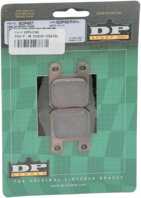 DP BRAKES - SDP607HH - Sintered Brake Pads