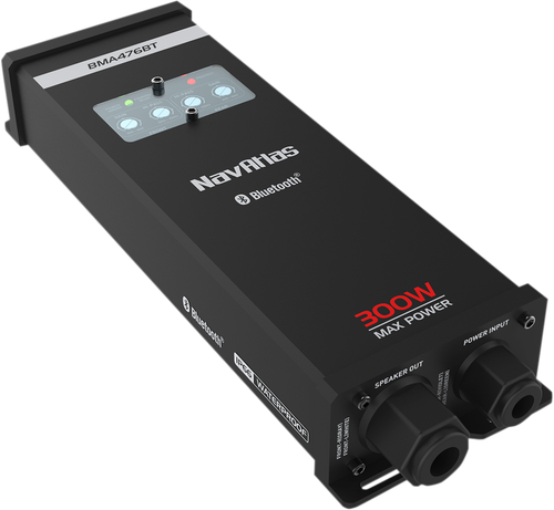 NAVATLAS - BMA476BT - 4-Channel Marine/Powersports Amplifier