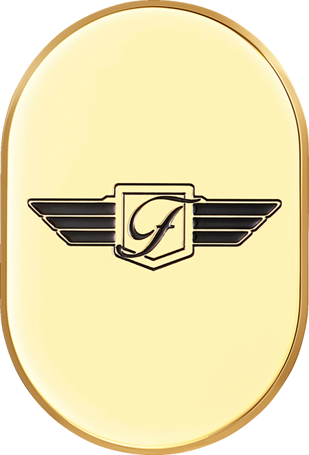 FIGURATI DESIGNS - FD-01-AC-GLD-RT - Antenna Cover - '09-'23 Harley-Davidson Street Glide Special, Road Glide Special, Road Glide Custom