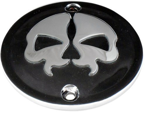 DRAG SPECIALTIES - 0940-1617 - Split Skull Points Cover - '71-'03 Harley-Davidson Sportster 883 Roadster, Sportster 1200 Custom, Sportster 883 Hugger