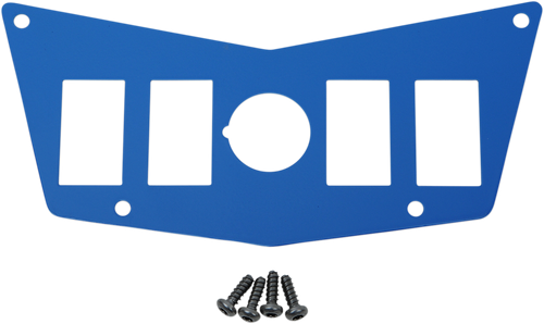 MOOSE OFFROAD - 0521-1715 - Center Dash Plate - '08-'18 Polaris Ranger RZR 570, RZR 800 4x4, RZR 570 4x4
