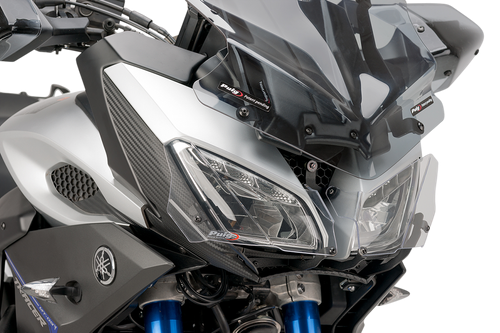 PUIG HI-TECH PARTS - 8127W - Protective Headlight Cover - '15-'17 Yamaha Tracer 900, FJ-09