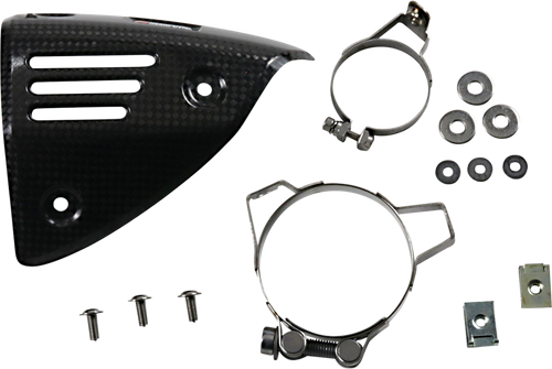 AKRAPOVIC - P-HSVE3SO1 - Heat Shield - '05-'24 Vespa Sei Giorni 300 II Edition, 150 i.e. Super, Sei Giorni 300