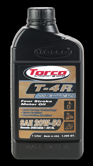 TORCO - T672055CE - T-4R SYNTHETIC BLEND MOTOR OIL 4T 20W50 1L