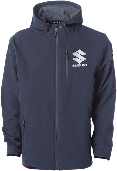 Factory Effex - 22-85416 - Suzuki Track Jacket - Navy - XL