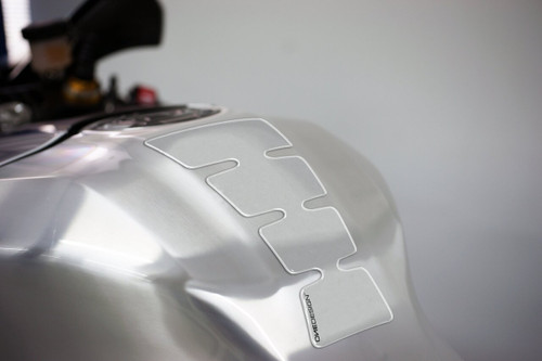 ONE EMBLEMS - CGMAXTP - TANKPAD LARGE CLEAR - '84-'18 Kawasaki, Honda, Aprilia, Ducati, Yamaha, Triumph, Buell, Suzuki, and BMW Multistrada 1200 Enduro Pro