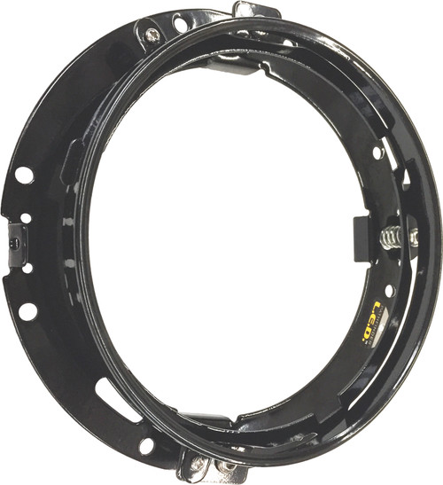 ADAPTER RING AND WIRING HARNESS MOUNTING BRACKET BLK
