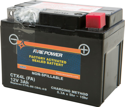 BATTERY CTX4L/CT4L SEALED FACTORY ACTIVATED