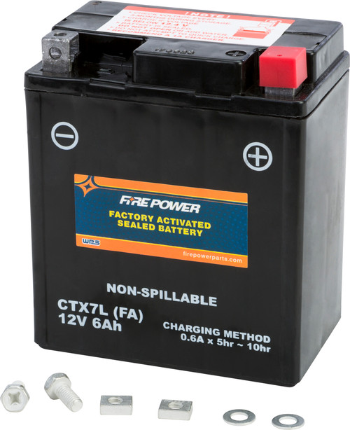 BATTERY CTX7L SEALED FACTORY ACTIVATED