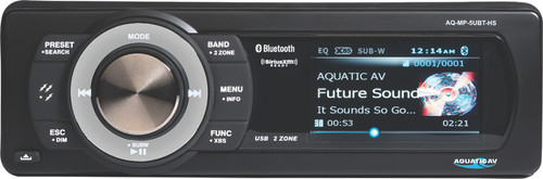 BLUETOOTH USB/MP3 MEDIA PLAYER SIRIUS/XM READY