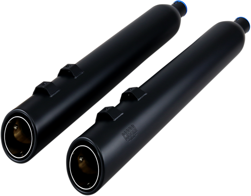 COBRA - 6268RB - 909 Uppercut Slip-On Mufflers - '95-'16 FL - Raven Black