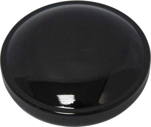 CAM STYLE GAS CAP SINGLE BLACK VENTED