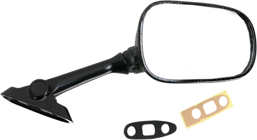 EMGO - 20-69723 - Mirror - Side View - Carbon Fiber - Rectangle - Right - Suzuki