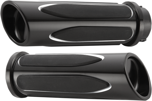 ARLEN NESS - 07-053 - Deep Cut Comfort Series Grips - TBW - Black