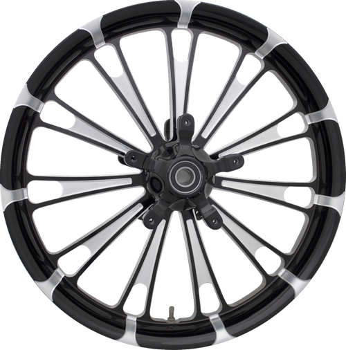 COASTAL MOTO - FUL-233-BC-ABST - Wheel - Fuel - Front - Dual Disc/with ABS - Black Cut - 23x3.75 - FL
