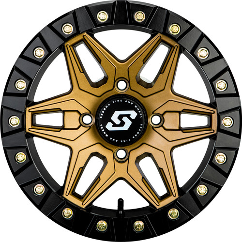 SPLIT 6 BDLK WHEEL 14X7 4/137 5+2 (+10MM) BRONZE