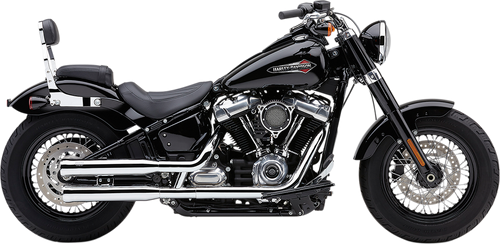 COBRA - 6047 - Neighbor Hater Slip-On Mufflers - Chrome - Softail