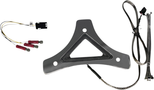 CUSTOM DYNAMICS - CD-BR-UNV-C - LED Backrest Light - Run/Brake - Chrome