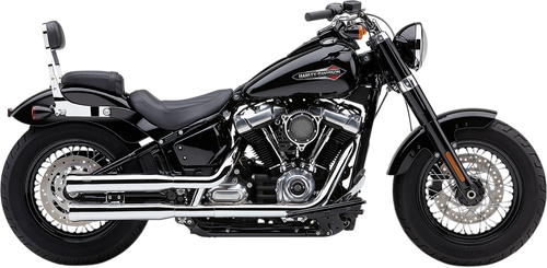 COBRA - 6048 - Neighbor Hater Slip-On Mufflers - Chrome - FLHC/FLHCS/FLDE