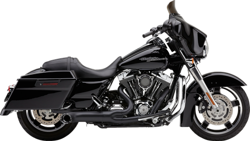COBRA - 6270B-1 - Turn Out 2-into-1 Exhaust System - Black