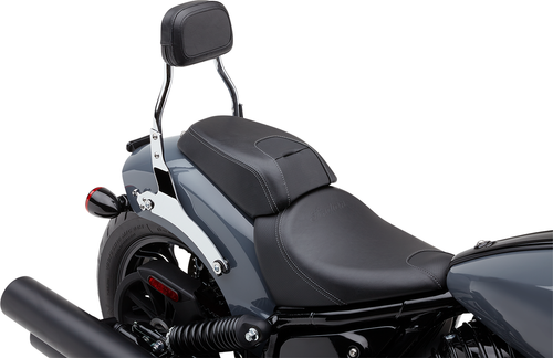 COBRA - 502-2012 - Detachable Backrest - Mini - Chrome - Chieftain