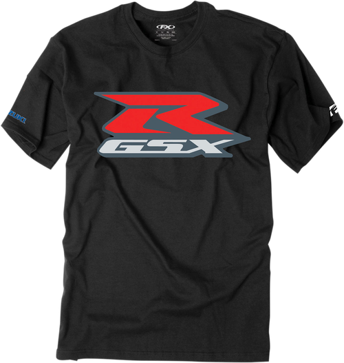 Factory Effex - 15-88484 - Suzuki GSX-R T-Shirt - Black - XL
