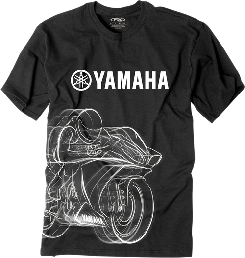 Factory Effex - 16-88284 - Yamaha R1 T-Shirt - Black - XL
