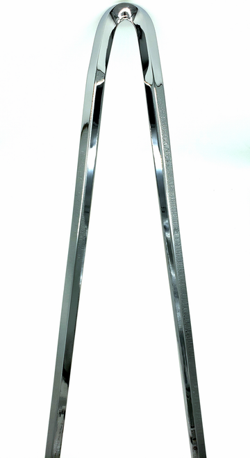 CYCLE VISIONS - CV8036 - Sissy Bar Stick - Chrome - 30" Squaretude