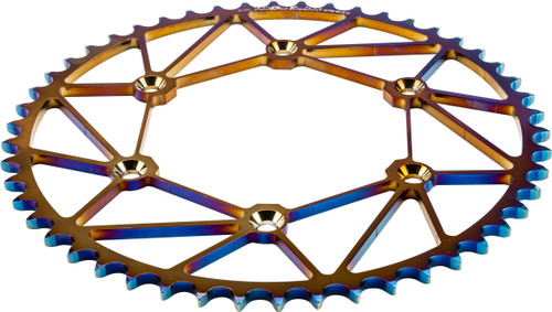 REAR SPROCKET CHROMOLY STL/ZIR 50T-520 CHROMATIC KTM/HUSQ