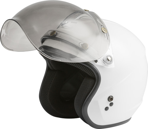 BUBBLE SHIELD 3-SNAP FLIP-UP SMOKE UNIVERSAL