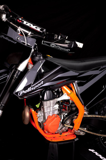 POLISPORT - 8472900002 - FRAME PROTECTOR ORANGE KTM