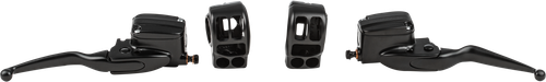 HANDLEBAR CONTROL KIT BLK HYD CLUTCH `14-16 FLH