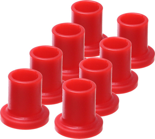 CONTROL ARM BUSHINGS FRONT RED POL