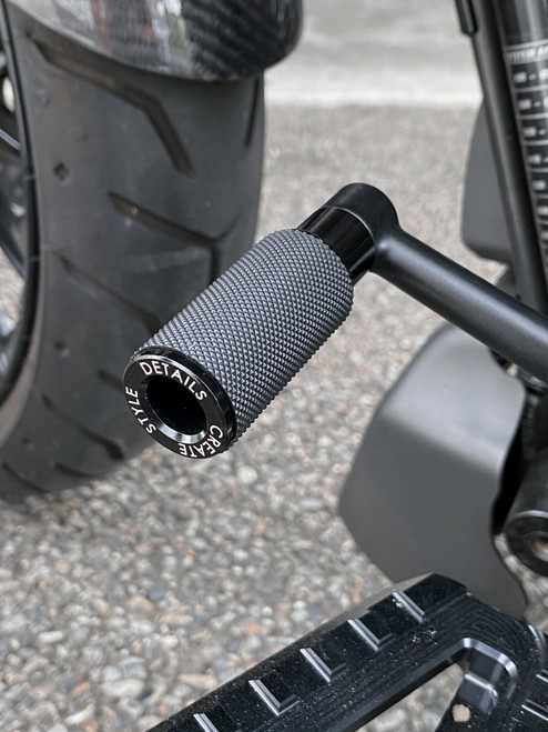 NL SHIFTER PEG RUBBER FINE KNURL