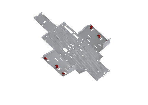 CENTRAL SKID PLATE ALLOY