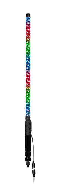 2' RGB LED WHIP W/ BLUETOOTH CONTROLLER