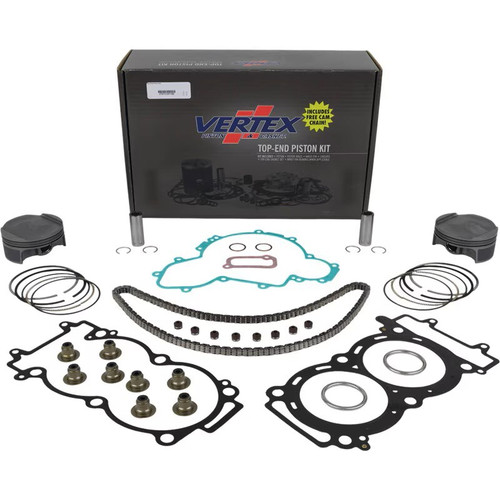 VERTEX - VTKTC24719B - TOP END KIT CAST REPLICA 92.96/STD 10.6:1 POL - '11-'12 Polaris Ranger RZR XP 4 900, Ranger RZR XP 900