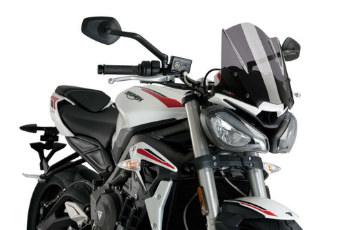 WINDSCREEN NAKED NEW GEN SPORT DARK SMOKE TRI