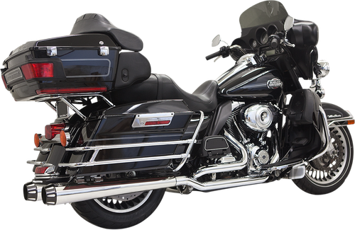 BASSANI XHAUST - 1F66R - Down Under Exhaust - Chrome - Megaphone