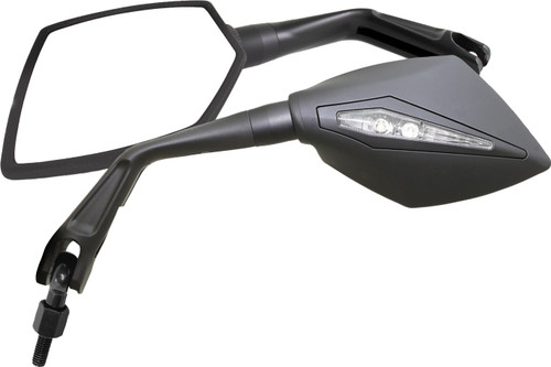 APEX M10 MIRRORS W/INDICATORS BLACK PR